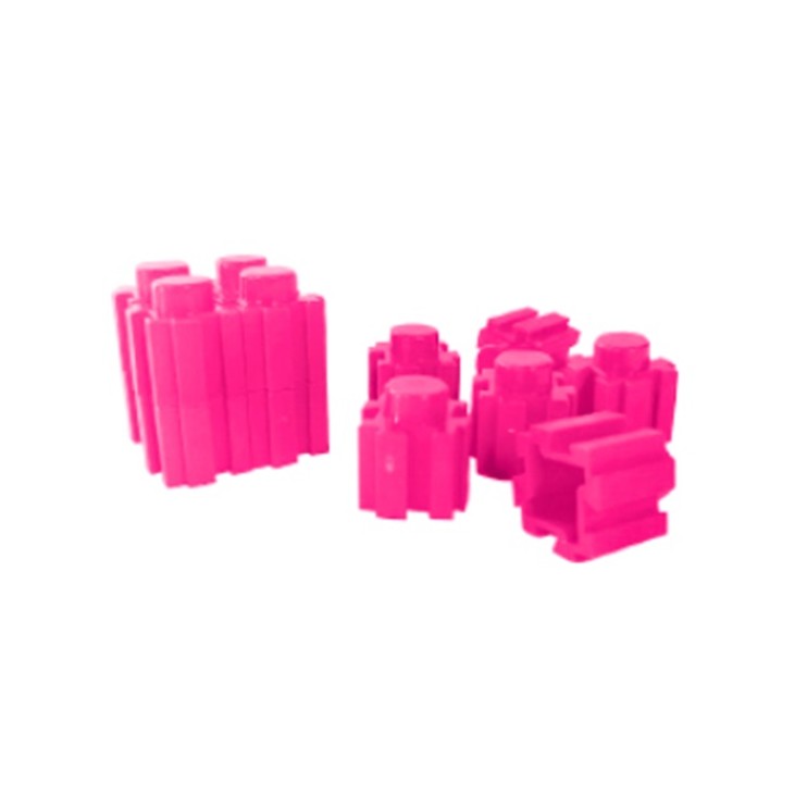 Pink 2Blocks Toys 50 Pcs
